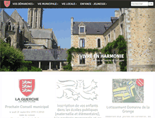 Tablet Screenshot of laguerchedebretagne.fr
